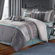 Luxury Home Emory Enbroidered 12 Piece Bed in a Bag