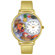 Whimsical Watches Unisex Holiday Feast Watch in Gold