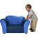 Fantasy Furniture Kid's Wave Microsuede Chair