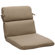 Pillow Perfect Outdoor Rounded Chair Cushion