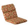 Pillow Perfect Outdoor Rounded Chair Cushion