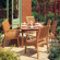 Barlow Tyrie Teak 7 Piece Extending Dining Set