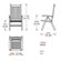 Barlow Tyrie Teak Drummond 5 Piece Dining Set