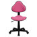 Flash Furniture Student Mid-Back Task Chair with Metal Accent Bands