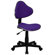 Flash Furniture Student Mid-Back Task Chair with Metal Accent Bands