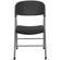 Flash Furniture Plastic Folding Chair with Charcoal Frame