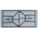 Flash Furniture Plastic Bi-Folding Table in Granite White