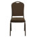 Flash Furniture Hercules Series Crown Back Stacking Banquet Chair with Copper Silver Vein Frame