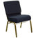 Flash Furniture Hercules Series 21'' Extra Wide Church Chair with 4'' Thick Seat and Communion Cup Book Rack
