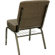 Flash Furniture Hercules Series 21'' Extra Wide Church Chair with 4'' Thick Seat and Communion Cup Book Rack