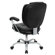 Flash Furniture Mid-Back Task Chair with Platinum Frame