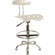 Flash Furniture Height Adjustable Drafting Stool with Chrome Base