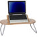 Flash Furniture Angle Adjustable Laptop Computer Table with Dark Natural Top