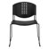 Flash Furniture Hercules Series Plastic Stack Chair with  Powder Coated Frame