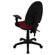 Flash Furniture Mid-Back Multi-Functional Task Chair with Adjustable Lumbar Support