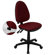 Flash Furniture Mid-Back Multi-Functional Task Chair with Adjustable Lumbar Support