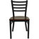Flash Furniture Hercules Series Ladder Back Side Chair