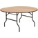 Flash Furniture Round Wood Folding Banquet Table