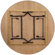 Flash Furniture Round Wood Folding Banquet Table
