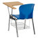 Flash Furniture Hercules Series Natrual Wood Laminate 33" Shell Chair and Tablet Arm