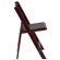 Flash Furniture Resin Folding Chair with Vinyl Padded Seat