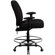 Flash Furniture Height Adjustable Hercules Series Big and Tall Fabric Drafting Stool with Arms and Extra Wide Seat