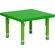 Flash Furniture Square Height Adjustable Plastic Activity Table