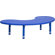 Flash Furniture Height Adjustable Half-Moon Plastic Activity Table