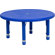 Flash Furniture Round Height Adjustable Plastic Activity Table