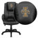 Flash Furniture NCAA Embroidered High-Back Leather Executive Chair