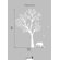 LittleLion Studio Monochromatic Fawn Tree Wall Decal