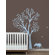 LittleLion Studio Monochromatic Fawn Tree Wall Decal