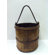 Antique Revival Asian Antique Iron Handle Water Bucket