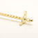 Zoroufy 48" Stair Jewel Roped Tubular Stair Rod Set with Decorative Brackets Acorn Finials in Polished Brass