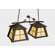 Steel Partners Saranac Double Anacosti Light Pendant