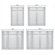 Arte-M Style Sliding Door Wardrobe with Glass
