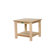 Anderson Collections Square Two Tier Side Table