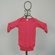 Baby Milano Long Sleeve Infant Bodysuit in Hot Pink