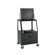 Da-Lite Pixmate Advance Height Adjustable Multi-Shelf Cart with Cabinet [Up to 54" Height]