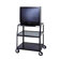 Da-Lite Pixmate 24" x 38" Shelf Television Cart With 5" Casters [41" Height]