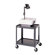 Da-Lite Pixmobile Projection Cart With Adjustable 18" x 24" Shelf [28" - 42" Height]