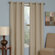 Eclipse Curtains Microfiber Grommet Blackout Window Panel in Beige