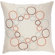 Rizzy Home T-2234 18" Decorative Pillow in Cream