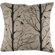 Rizzy Home Natural and Black Decorative Pillow