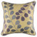 Rizzy Home Cream and Purple Decorative Pillow