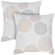 Rizzy Home Beige Cotton Decorative Pillow