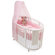 Stokke Sleepi Crib Bedding Collection in Pink Dots