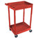 Luxor Tub Utility Cart in Red