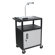 Luxor 34" High,  AV Cart Table with Locking Cabinet/Electric