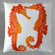 Dermond Peterson Seahorse Pillow